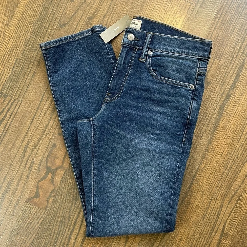NWT J. Crew 484 Slim-fit stretch jean in one-year wash size W29 L 30